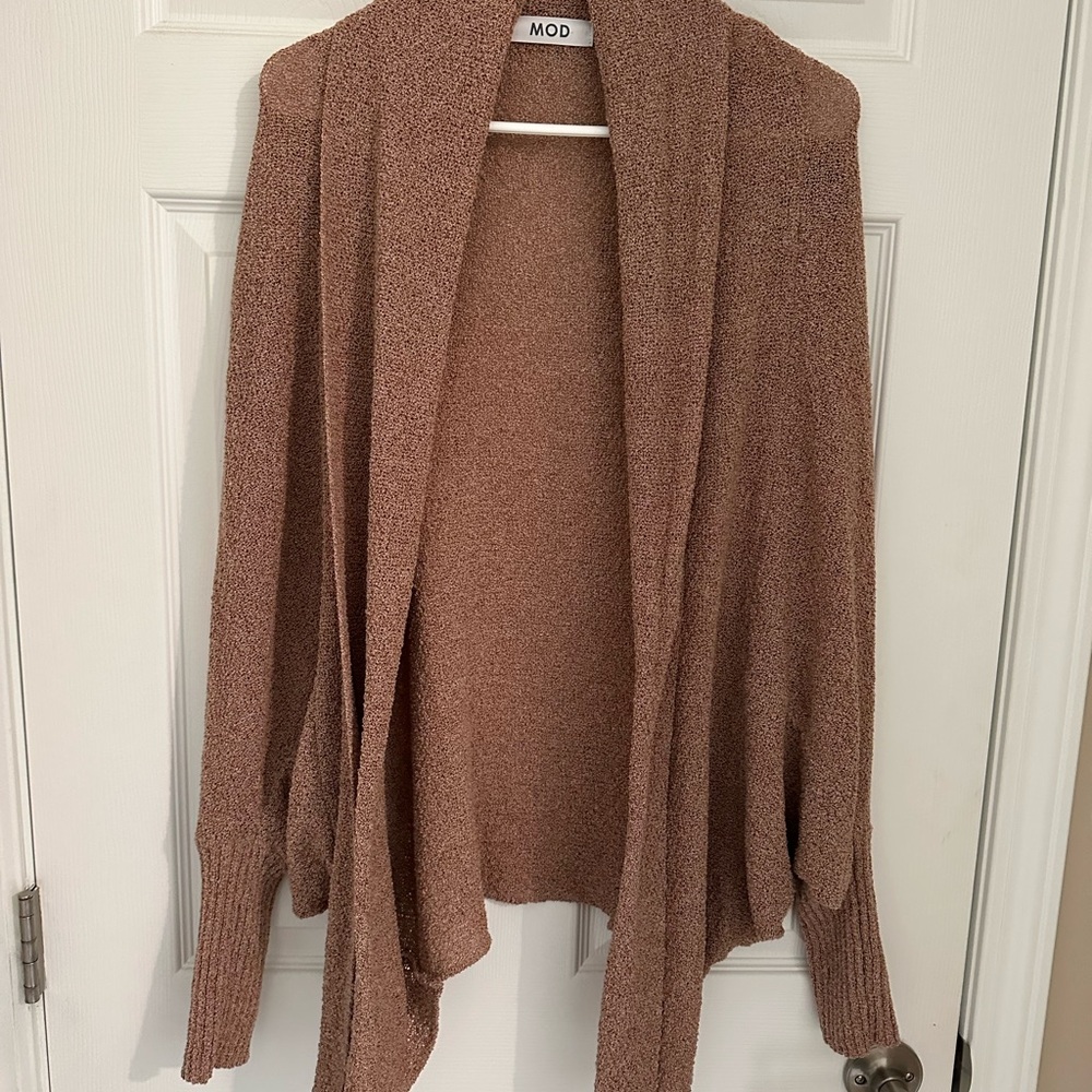 Women's Mauve/Pink Cardigan Medium